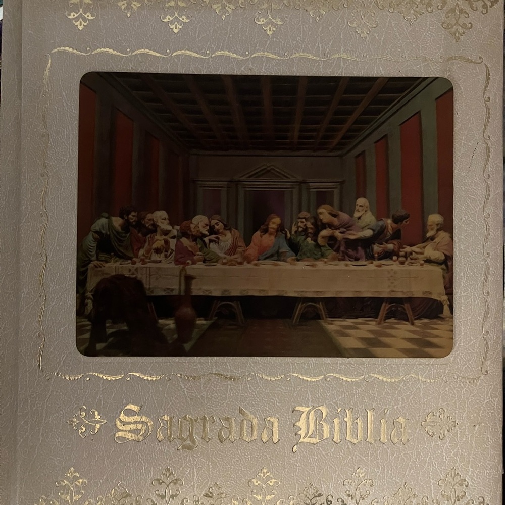 Quality used copy of Sagrada Biblia, in Spanish, author Felix Amat.